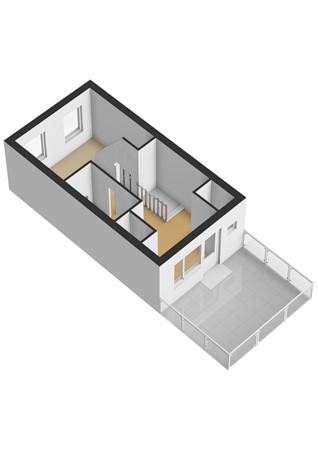 Floorplan - Anjelierstraat 15, 3551 AN Utrecht